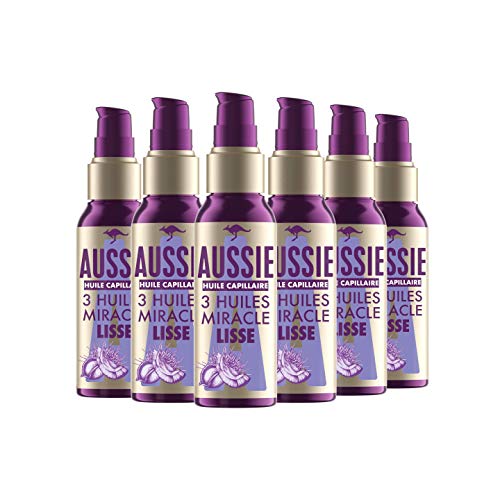 Aussie 3 Miracle Oil Smooth - Aucondicionador para el cabello - 6 x 100 ml