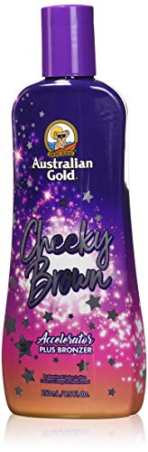 Australian Gold Cheeky Brown Tanning Lotion Australian Gold Dark Tanning Accelerator Plus Bronze 8.5 oz by Australian Gold