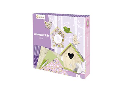 Avenue Mandarine- Decopatch, Garden Kit, Multicolor (Madly 42722O)