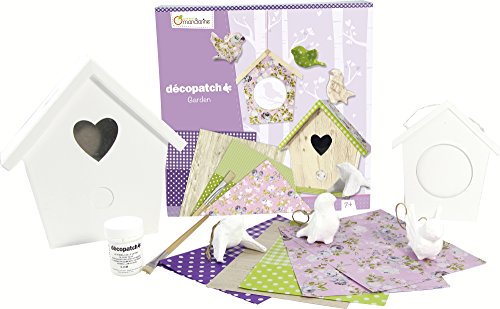 Avenue Mandarine- Decopatch, Garden Kit, Multicolor (Madly 42722O)