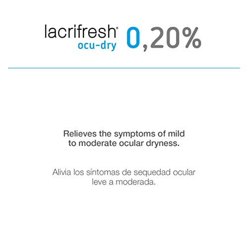 Avizor Lacrifresh Ocu-Dry 0.20% Monodosis Gotas Oculares, para Aliviar los Síntomas de la Irritación Ocular, 20 ampollas 0,4 ml
