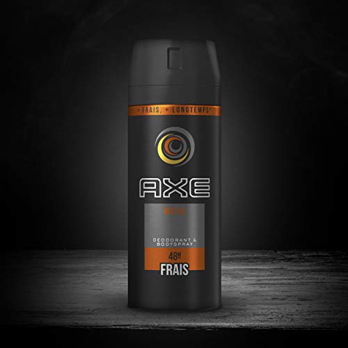 Axe Musk Déodorant Homme Spray Antibactérien, Fraîcheur 48h, Contre les Mauvaises Odeurs (Lot de 6x150ml)