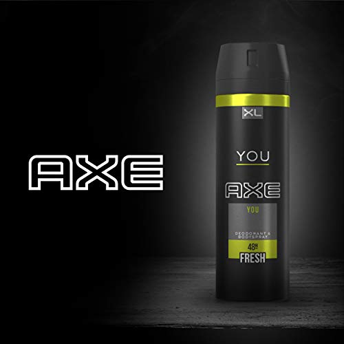 AXE You - Desodorante Bodyspray para hombre, 48 horas de protección, 200 ml, pack de 3