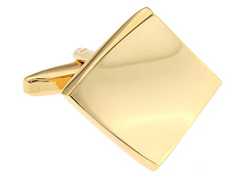 AYDOME Gemelos Hombre Españagemelos para Camisa Hombre Geométrico Gemelos Oro