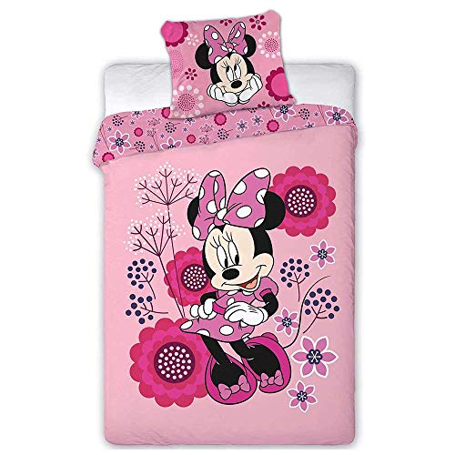 AYMAX S.P.R.L Minnie Disney - Juego de cama individual