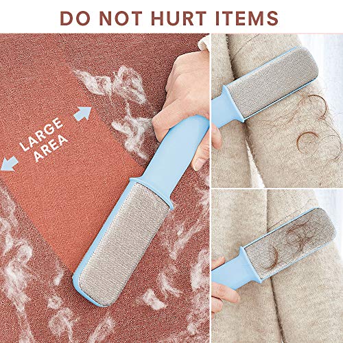 AYUQI Quitapelos para Mascotas y Cepillo para Guantes -con Removedor de pelo para Muebles,Cepillo de Limpieza Removedor de Pelaje para Perro y Gato,Depilación Eliminador de Pelo para Animales Cepillos