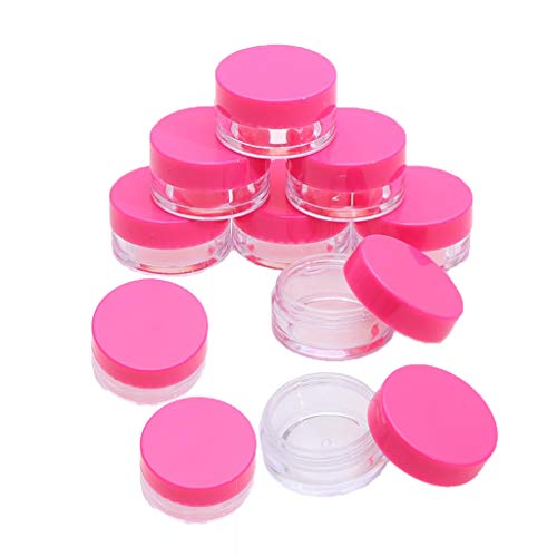 B Baosity Frascos Vacíos de Muestra para Bálsamos Labiales, Exfoliantes para Labios y de Productos