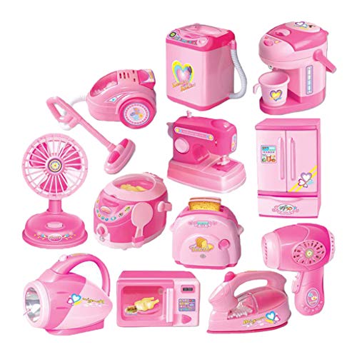 B Blesiya 12 Pedazos Juguetes para Electrodomésticos Juguete Divertido Regalo de Cumpleaños Navidad Fiesta para Niños Niñas