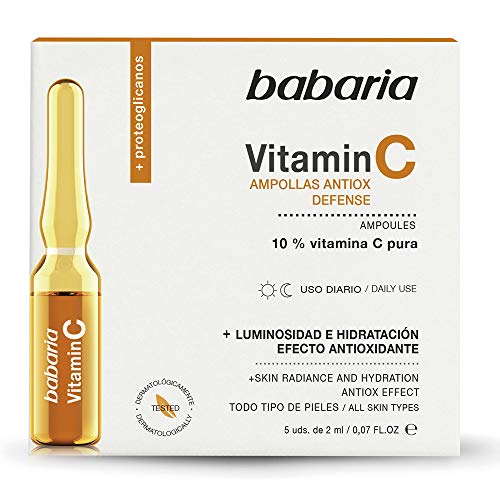 Babaria Ampollas Faciales Antiox Defense Vitamica C 5 uds 2 ml