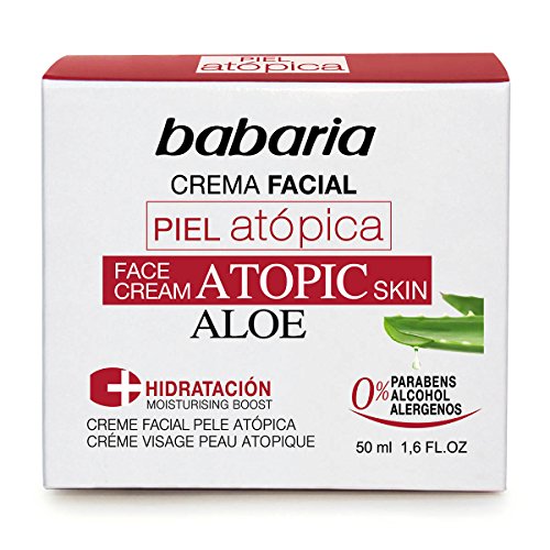 Babaria- Crema facial piel atópica- 50 ml