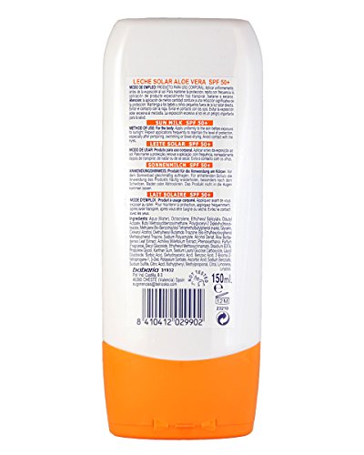 Babaria Leche Solar Infantil SPF50+ - 150 ml