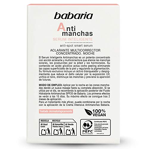 Babaria Serum Inteligente Antimanchas 30 ml