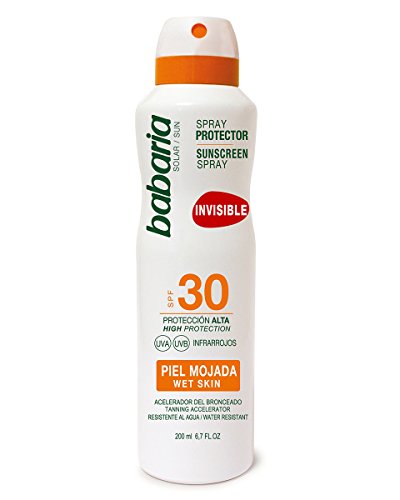 Babaria Spray Protector Solar Pieles Mojadas SPF30-200 ml