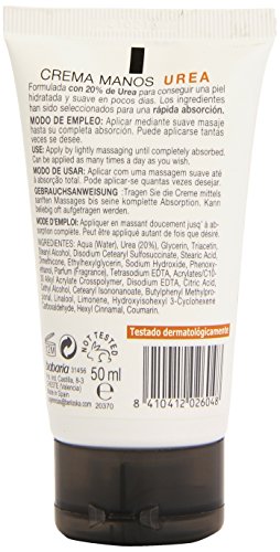 Babaria Urea 20% - Crema de manos anti-grietas, 50 ml