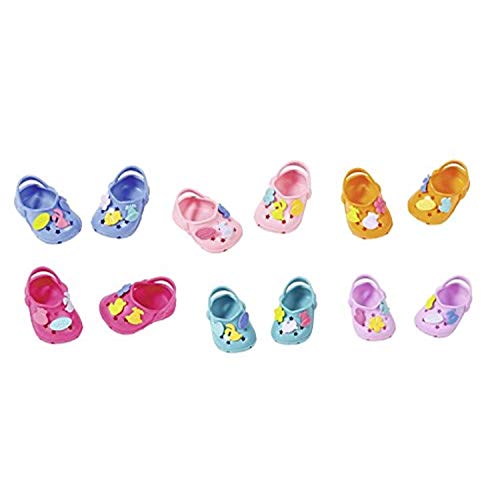 BABY born Shoes with Funny Pins Zapatos de muñeca - Accesorios para muñecas (Zapatos de muñeca, 3 año(s), Multicolor, 43 cm, Chica, 43 cm) , color/modelo surtido