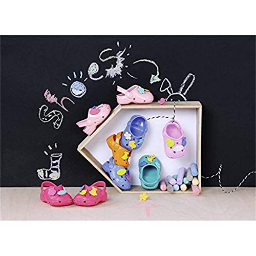 BABY born Shoes with Funny Pins Zapatos de muñeca - Accesorios para muñecas (Zapatos de muñeca, 3 año(s), Multicolor, 43 cm, Chica, 43 cm) , color/modelo surtido