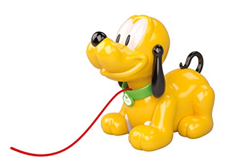 Baby Clementoni-14981 Mickey Mouse Pluto Arrastre, Multicolor (149810)