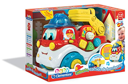 Baby Clementoni- Camión bomberos educativo (550739) , color/modelo surtido