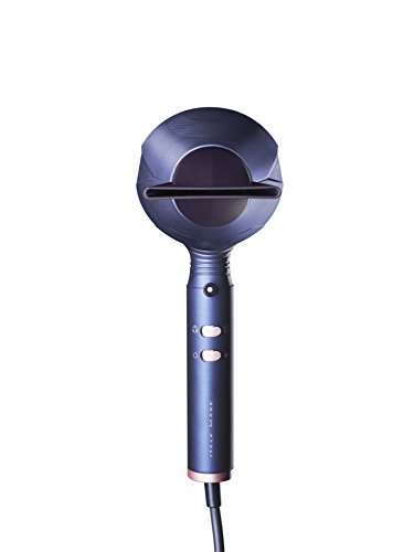 BaByliss 6500ESE - Secador de pelo con sensor digital, ajusta automáticamente la velocidad y temperatura, secado ultra rápido 208 km/h, iónico, ligero y silencioso, incluye difusor y 2 boquillas