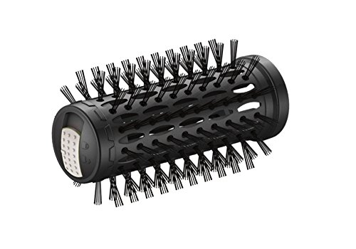 BaByliss AS551E - Cepillo rotativo de aire, iónico, 800 W, cepillo cerámico de 50 mm y cepillo de cerdas de jabalí de 35 mm, seca, desenreda y moldea