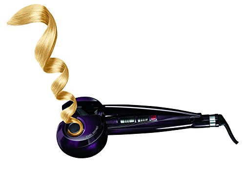 BaByliss Curl Secret Ionic C1050E - Rizador de pelo automático, iónico, recubrimiento cerámico, color morado