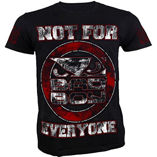 Bad Boy T-Shirt Not For Everyone - Red - Limited Edition-s Camiseta Hombre