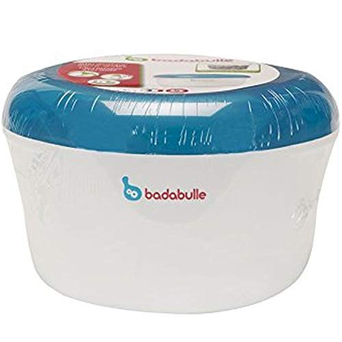 Badabulle B003204 - Esterilizador micro-ondas, color azul y gris