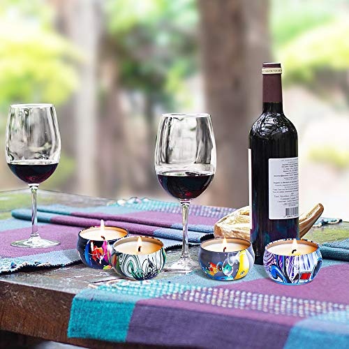 BaiYi Velas Perfumadas de Regalo,Regalos Originales para Mujer, Velas Aromaticas Yoga, Regalos San Valentin,Día del Padre,Aniversario, Navidad,Año Nuevo,Portátil