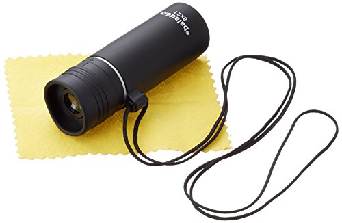 Baladéo Foco - Monocular (8 x 21 cm, Revestimiento antirreflectante, Goma elástica, cordón de Cuello, Funda de Nailon, con trabilla)