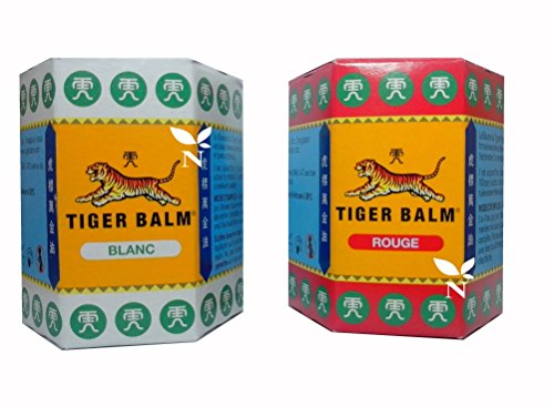 Bálsamo De Tigre * Authentico * Bálsamo De Tigre Blanco 30g + Bálsamo De Tigre Rojo 30g | Tiger Balm