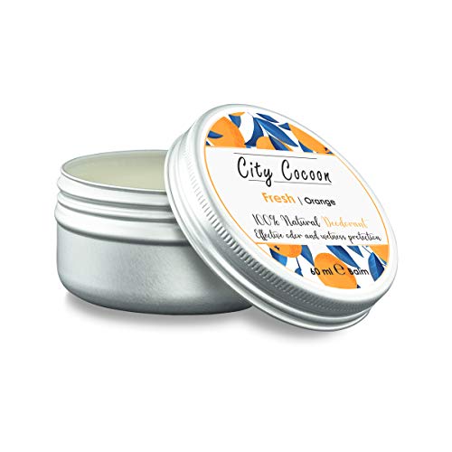 Bálsamo desodorante Fresco natural | Naranja dulce| Hombre & mujer| 100% libre de crueldad animal | Libre de aluminio, parabenos & plásticos | Hecho en UE - 60ml