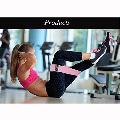 Banda de resistencia 1pc, Banda de resistencia en cuclillas yoga círculo banda de tensión hermoso círculo de cadera, Es una familia, gimnasio, yoga, cinturón de ejercicios antideslizante Pilates