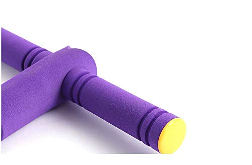 Banda de resistencia a pedales, 4 tubos de yoga, cuerda elástica con equipo de fitness elástico, látex natural para culturismo, expandir abdomen, brazo, adelgazamiento