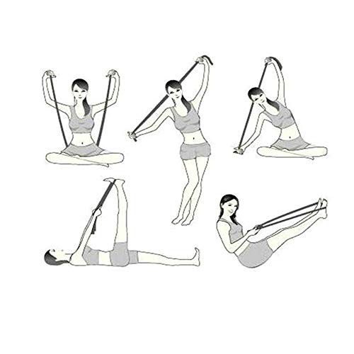 Banda elástica, banda de resistencia, entrenamiento de fuerza, correa de yoga, estiramiento de la correa casa, el ejercicio, la tensión de la correa, la formación de la correa elástica, gimnasio 2 pie