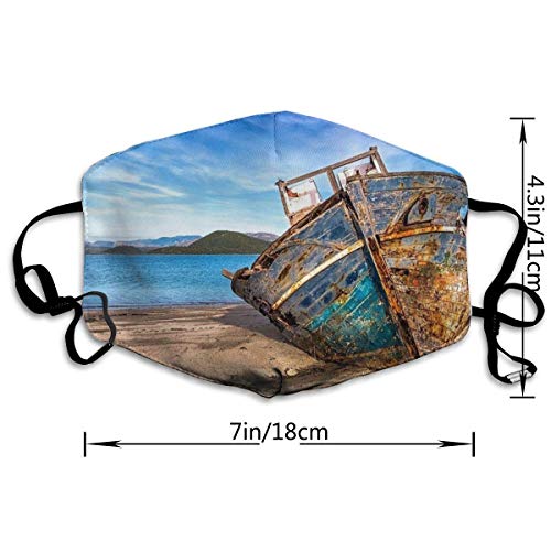 Bandanas unisex de cobertura completa con protección UV para el cuello, con diseño de calavera de toro y rueda del viejo oeste