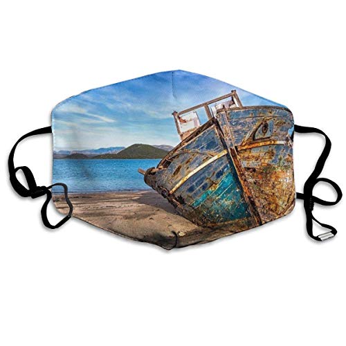 Bandanas unisex de cobertura completa con protección UV para el cuello, con diseño de calavera de toro y rueda del viejo oeste