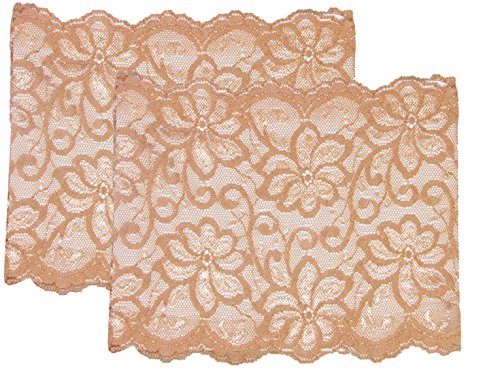 Bandelettes - Original Ligas Elásticas Patentadas Antirrozaduras Para Muslos – Beige DOLCE Talla XL (D-68-72 cm)