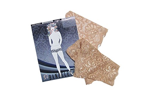 Bandelettes - Original Ligas Elásticas Patentadas Antirrozaduras Para Muslos – Beige DOLCE Talla XL (D-68-72 cm)