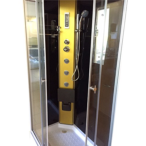 BAÑERA DUCHA CABINA DE HIDROMASAJE SPA RADIO LUCES NEW LLUVIA