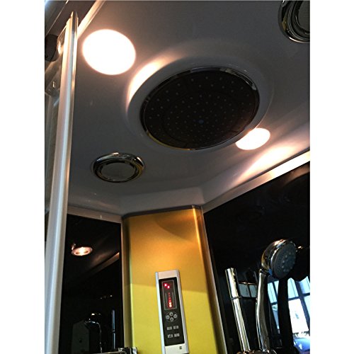 BAÑERA DUCHA CABINA DE HIDROMASAJE SPA RADIO LUCES NEW LLUVIA