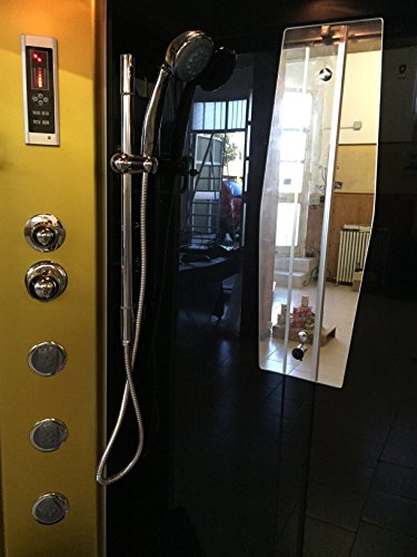 BAÑERA DUCHA CABINA DE HIDROMASAJE SPA RADIO LUCES NEW LLUVIA