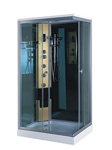 BAÑERA DUCHA CABINA DE HIDROMASAJE SPA RADIO LUCES NEW LLUVIA