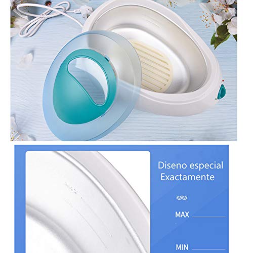 Baños de Parafina Cera, Calentador de Parafina para Manos y Pies, Máquina de Cera de Parafina, Baño de Parafina de Calentamiento Rápido(Kit-2)