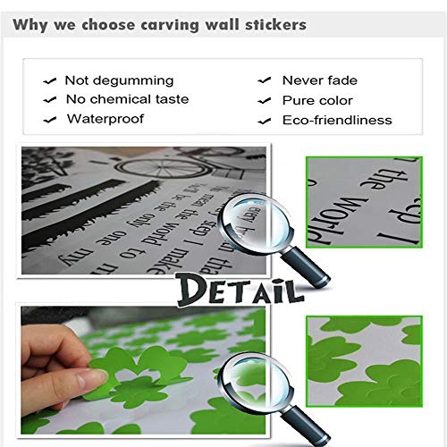 Barbería   Tijeras Adhesivos de pared Sticker Peluquería de ventana calcomanías Hombres Hair Salon Vinilos Adhesivos extraíble ~ 1 71 * 42cm