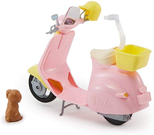 Barbie - Accesorios moto de Barbie, regalo para niñas y niños 3-9 años (Mattel FRP56)