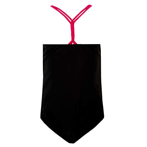 Barbie Bañador para Niñas Negro 3-4 Años