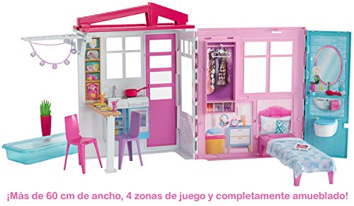 Barbie Casa de muñecas con accesorios (Mattel FXG54)