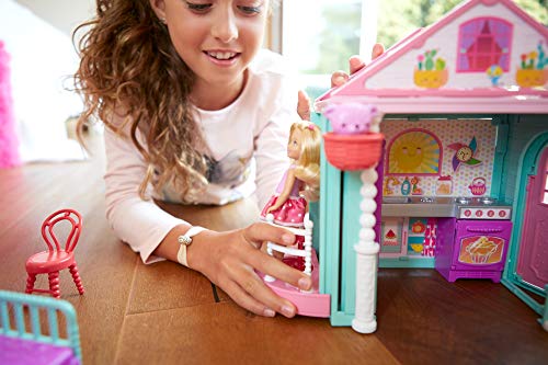 Barbie - Casita de Chelsea con accesorios - casa muñecas - (Mattel DWJ50)