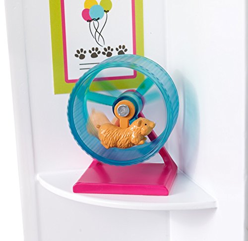 Barbie Clínica de Mascotas, Multicolor, 94 x 40 cm (Mattel FBR36)