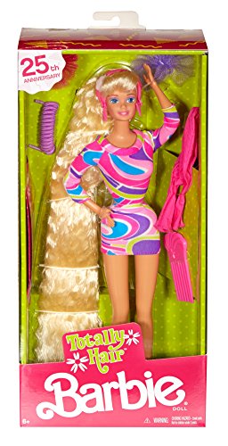Barbie Collector, muñeca Mil peinados, 25 aniversario de Barbie (Mattel DWF49)